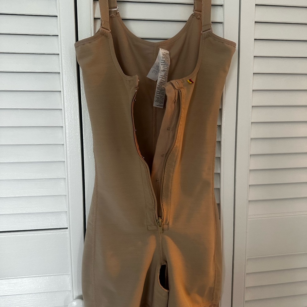 Beige Shapewear Bodysuit